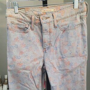 Levi's Size 28 311 Shaping Skinny Floral Jeans
